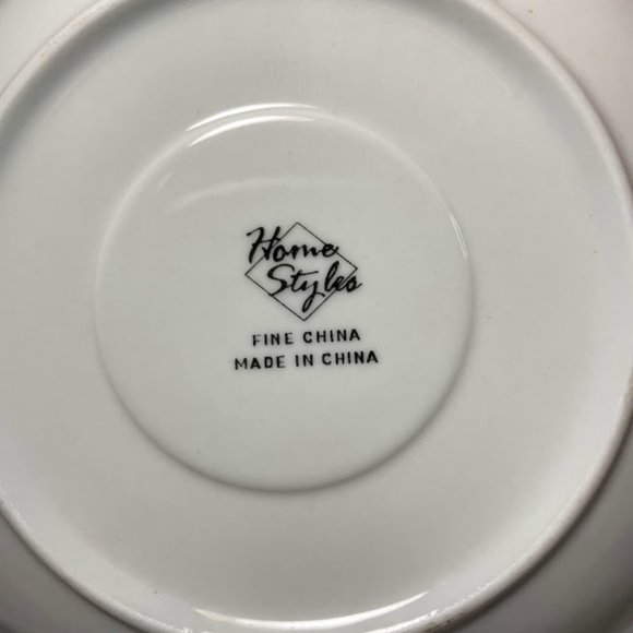 Home Styles Fine China Pink Floral Gold Trim Cup and Saucer Made in China - Picture 9 of 10